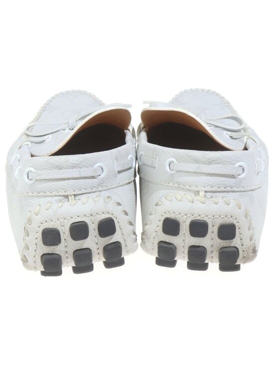 Louis Vuitton Arizona Moccasins Monogram Leather Loafers White main image 4